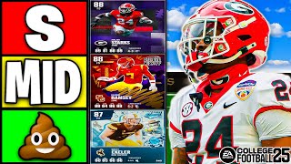 Ranking The BEST SAFETIES In College Football Ultimate Team [upl. by Anigar]