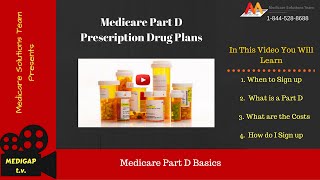 Medicare Part D  Details You Need to Know to Before You Enroll [upl. by Allets333]