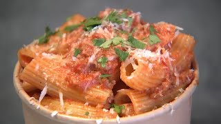 Neighborhood Eats Midnight Spaghetti in the West Village [upl. by Oicneserc986]