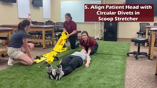 Scoop Stretcher Spine Boarding [upl. by Jandy]