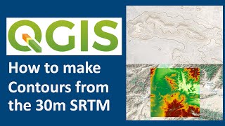 QGIS 101 Contour Lines from 30m DEM [upl. by Yffat]