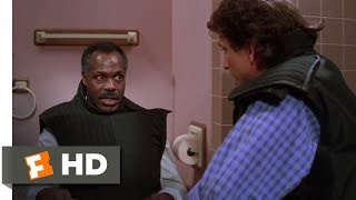 Toilet Bomb  Lethal Weapon 2 510 Movie CLIP 1989 HD [upl. by Kristof]