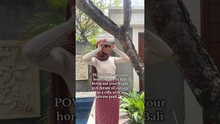 Bali honeymoon 💗 weddingceremony bride modeststyle honeymoon bali 2024bride wedding hijabi [upl. by Carolan]