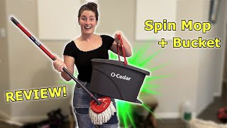 OCedar Spin Mop  Bucket Review [upl. by Fairbanks]