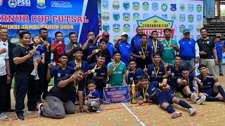 PENUTUPAN FUTSAL GUBERNUR CUP 2024 JAMBI [upl. by Shandee109]