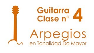 Arpegios en tonalidad Do mayor  Guitarra Clase 4 [upl. by Krista]