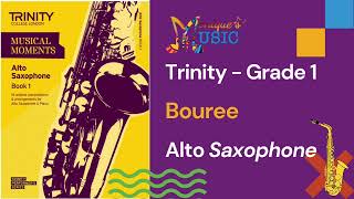 Trinity  Alto  Gr1  Bouree 60bpm [upl. by Lalib]