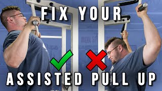 9 Assisted Pull Up Mistakes and How to Fix Them [upl. by Annoynek]