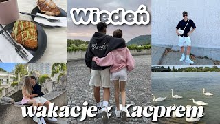 WAKACJE Z CHŁOPAKIEM  vlog z Kacperkiem Wiedeń zwiedzanie amp zakupy [upl. by Robenia]