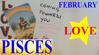 PISCES FEBRUARY 2024 THIS IS THE MOST BEAUTIFUL LOVE STORY I HAVE EVER SEEN Pisces Tarot Reading [upl. by Anwat]