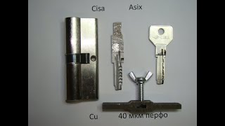 Cisa Asix lock picking [upl. by Epoillac]