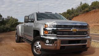 2015 Chevy Silverado 3500 HD Diesel 4WD First Drive Review [upl. by Milurd782]