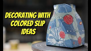 Decorating with Slips  How to MAKE and USE Slips in Pottery [upl. by Liva]