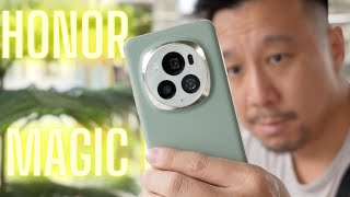 Honor Magic 6 Pro HandsOn 180MP Periscope Zoom with Large Sensor [upl. by Nide200]