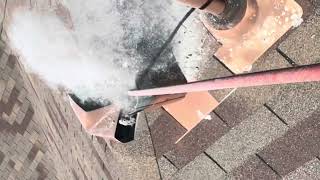 Dryer Vent Cleaning Amazing Amount [upl. by Vish434]