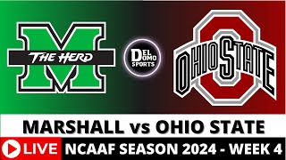 2nd HALF  MARSHALL VS OHIO STATE LIVE 🏈 NCAAF COLLEGE FOOTBALL GAME SCORE  WEEK 4  SEP 21 2024 [upl. by Kcirad]