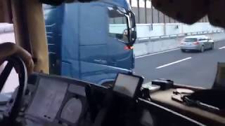 Race Edition Drive Scania R VS Volvo FH16 Amazing Sound MAX SPEED HD [upl. by Dagley]