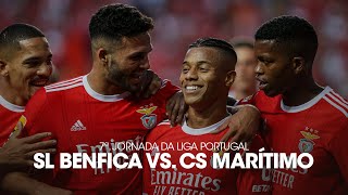 ResumoHighlights SL Benfica 50 CS Marítimo [upl. by Zeuqram]