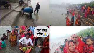 Ye Chhath Puja Bhot Special Tha😍chhath puja in villageBehind The Scenes [upl. by Ennobe]