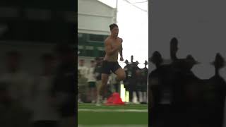 Louis Rees Zammit DROPS INSANE 40 at his pro day [upl. by Anaya]