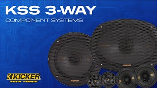 Kicker KSS 3Way Component Systems [upl. by Fahland]