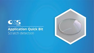 CCS Europe Application Quick Bit Scratch detection with the MFU Series [upl. by Bolte927]