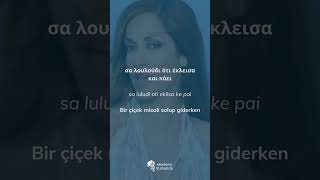 Türkçe  Yunanca Çeviri 🇬🇷🇹🇷 Anna Vissi Psihedelia Yunanca Yunanistan [upl. by Siraval]