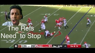 Cincinnati Bengals vs Kansas City Chiefs Game Highlights Reaction Did The Refs Really Call That [upl. by Riane894]