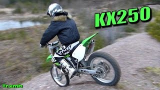 KX250 2Stroke Beast Spring Ride [upl. by Asiuol]