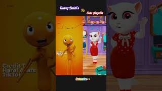 Who will pravail Baldis vs Angela2 🤣👌 music funny baldi talkinangela meme animation shorts [upl. by Vallonia]