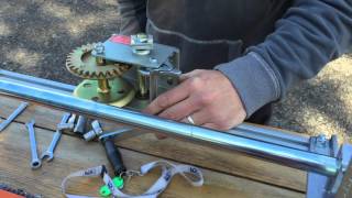 Chainsaw Mill Winch [upl. by Goode373]