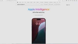 Apple releases first preview of its longawaited iPhone AI [upl. by Verdi]