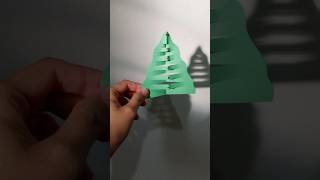 立体圣诞树Christmas tree decoration 🎄🎄🎄 立体 紙藝 origami [upl. by Garnett]