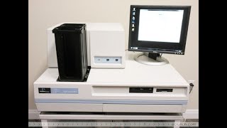 PERKIN ELMER TOPCOUNT NXT C991200 MICROPLATE SCINTILLATION LUMINESCENCE COUNTER  LOT I572117 [upl. by Reynold]