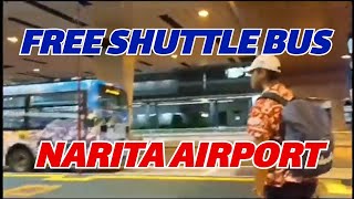 FREE SHUTTLE BUS KE NARITA AIRPORT DARI NARITA TOBU HOTEL JEPANG [upl. by Ellehcyar]