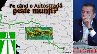 Autostrada A1 Sibiu  Pitești Pe când o Autostradă peste munți [upl. by Kimmi]