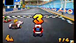 Mario Kart DS Teams on Wifi [upl. by Niattirb]