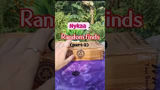 Nykaa Random finds Part 2nykaa ytshorts randomfinds skincare review [upl. by Odessa]