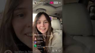 acacia brinley kersey instagram live stream feb 19 part 1 [upl. by Oek]