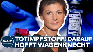 quotUNGEIMPFTquot Sahra Wagenknecht und der Totimpfstoff Auf diesen CoronaImpfstoff wartet die Linke [upl. by Oigaib]