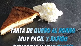 tarta de queso crema o philadelphia al horno [upl. by Daryle]