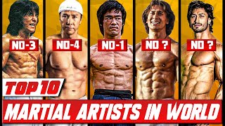 Top 10 Martial Artists In The World 2021 Bruce Lee Tiger Shroff Vidyut Jamwal Jackie Chan Jetle [upl. by Harmon]