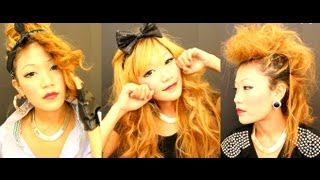 Tsubasa masuwaka GyaruRihannas we found love bandana Hair tutorial [upl. by Islek919]