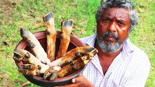 GOAT LEG SOUP  Village Cooking Mutton Soup  Healthy Soup Recipe  Farmer Cooking Channel [upl. by Noelle]