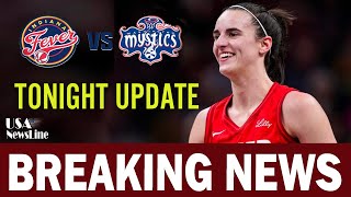 Caitlin Clark Finishes Regular Season Thursday How To Watch Fever Vs Mystics  US News Tonight [upl. by Anawal]