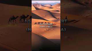 Top 10 Hottest Deserts In The World 🌍sahara shortsfeed [upl. by Inasah]