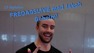 Fredagslive Med Jakob Geholm [upl. by Ditzel]