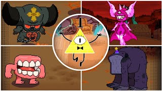 Gravity Falls All bosses [upl. by Aneehsat]