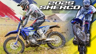 RIDING THE 2025 SHERCO SE 300 🇫🇷 2 STROKE WIDE OPEN [upl. by Cordy523]