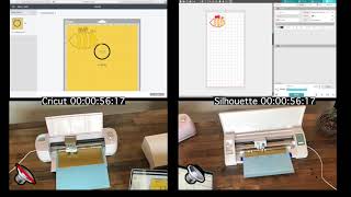 Cricut Explore Air 2 vs Silhouette Cameo 3 [upl. by Aleik74]